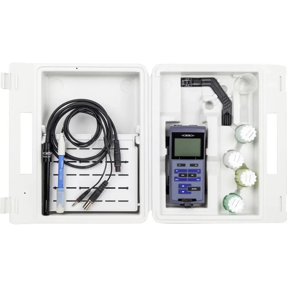 WTW pH/Cond 3320 SET 2 Appareil de mesure manuel multiparamètre mV, pH, - Photo 1/1