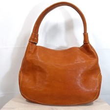 Tsuchiya Kaban Tone Oil Nume Brown Leather Shoulder Bag Authentic Made in JAPAN