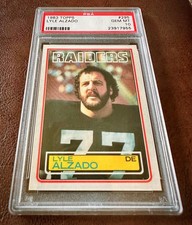 1983 Topps LYLE ALZADO #295 PSA 10 Gem Mint 💎 LOW POP