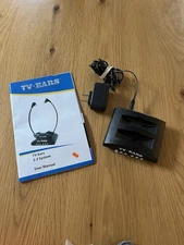 Pre-Owned Analog TV Ears Charging Dock Transmitter  for  2.3, With Manual