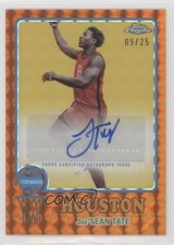 2024 Chrome 1973 Topps Orange Geometric Refractor 9/25 Jae'Sean Tate Auto 0nr3