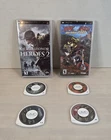 Playstation Portable PSP Lot Of 3 Games & 1 Movie SOCOM 2 MOH Heroes 2