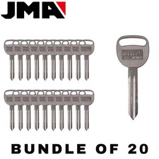 20 X JMA - B106 - P1115 - GM - Metal Key Blank JMA GM-37  BUNDLE OF 20 