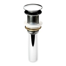 Brass Bathroom Sink Pop-Up Drain Stopper for Vessel and Vanity Sinks Without ...