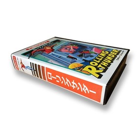 ROLLING THUNDER - Empty plastic box Replacement spare case Famicom
