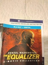 Equalizer 1 2 3 trilogy collection blu-ray D.C DIGITAL MOVIE COPY CODE