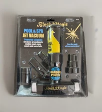 Black Magic Jet Vacuum By Pool master Pool & Spa Vacuum Garden Ponds Waterfalls