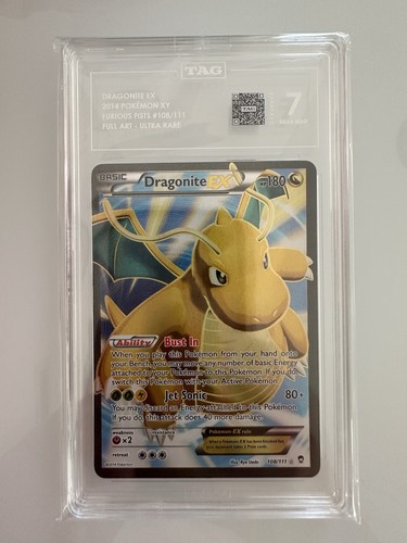 Dragonite-EX graded TAG 7 for sale on eBay