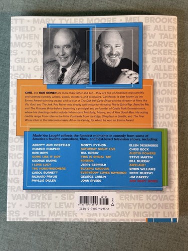 Book w DVD Bundle Made you Laugh Comedy Book & Stay Tuned TV Moments Book HC - Imagen 10 de 21