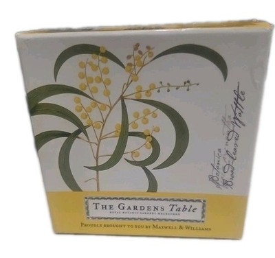Garden Table by Maxwell & Williams 6 Thick Cork Coasters in Box
