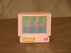 Vintage Barbie 1991 Magic Moves TV/VCR Combo Mattel ARCO Wind Up Works