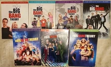 The Big Bang Theory Seasons 1 2 3 4 5 6 & 7 DVD Set Uses And Tested Okay Clean 