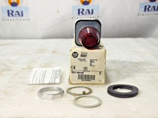 NEW 🆕 ALLEN BRADLEY 800T-QH13R RED LED PILOT LIGHT 130V AC | SER U | FREE SHIP