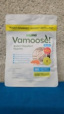 BugMD Vamoose! PLUS - Rodent Repellent Pouches 4 Pack Plant-Powered Exp 2028
