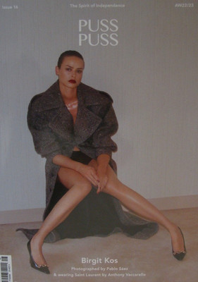 Birgit Koss Natalie Dyer Puss Puss Magazine Issue 16 A/W 22/23 New