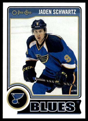 2014 O-Pee-Chee Jaden Schwartz #118 card
