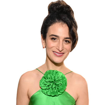 Jenny Slate (Green Dress) Half Body Buddy Cutout