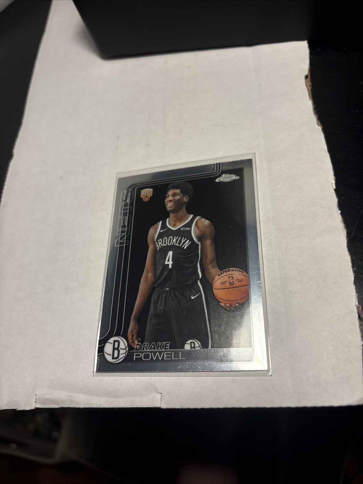 2025-26 Topps Chrome Drake Powell RC NO 272!