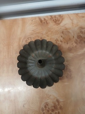 Antique Collectible BREAD PUDDING MOLD-Vintage Camper-Farm House Decor-Bakery-RV