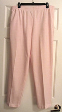 Vintage Size Medium Pull On High Rise Tapered Leg Pants Pink