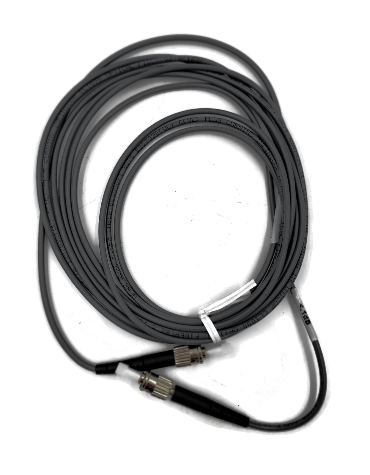 St/pc To St/pc Multimode 62.5/125 Duplex Fiber Optic Patch 148 In (3.75 Meters)