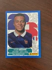 2026 Panini FIFA World Cup KYLIAN MBAPPE FRA 20 Blue Crumple Sticker France