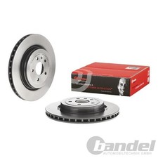 2X BREMBO BREMSSCHEIBEN 365mm INNENBELÜFTET HINTEN PASSEND FÜR TESLA MODEL