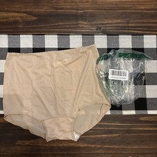 Bali Full Coverage 3xl Beige Panties Vintage Style