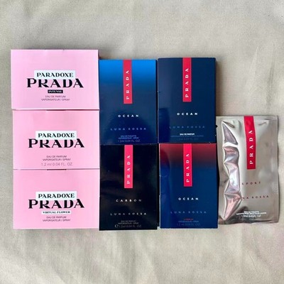 Prada Perfume Sample Vials New in card   Authentic   Choose Your Favorite...