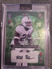 2023 Wild Card 5 Card Draw Stacked Deck Kendall Williamson Rookie Auto /3 SD-KWA. rookie card picture