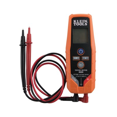 Klein Tools ET250 Voltage Meter, AC/DC Tester, Digital Multimeter, ... Fast Ship