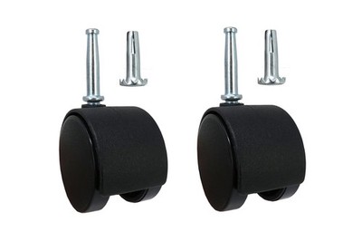 Rueda de repuesto para silla de oficina de 2 pulgadas, resistente, con ruedas