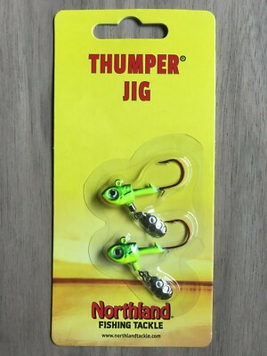 Northland Fishing Tackle - Thumper  Jig - 1/8 oz. - Multiple Color Options