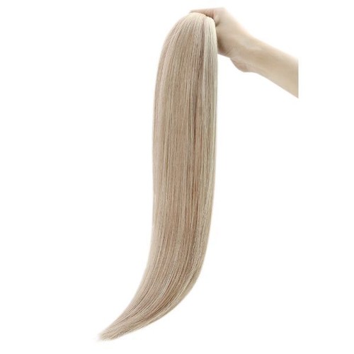 Unsichtbare handgebundene 100 % menschliches Haar Schuss Nähen in Remy Haar Haut Schuss gerade - Bild 30 von 33
