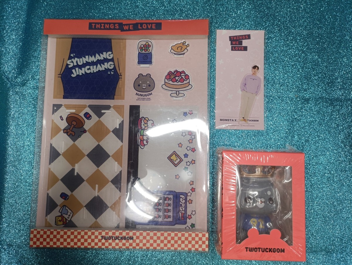 MONSTA X TWOTUCKGOM ACRYLIC ROOM + MINI FIGURE HONEYGOM JOOHONEY