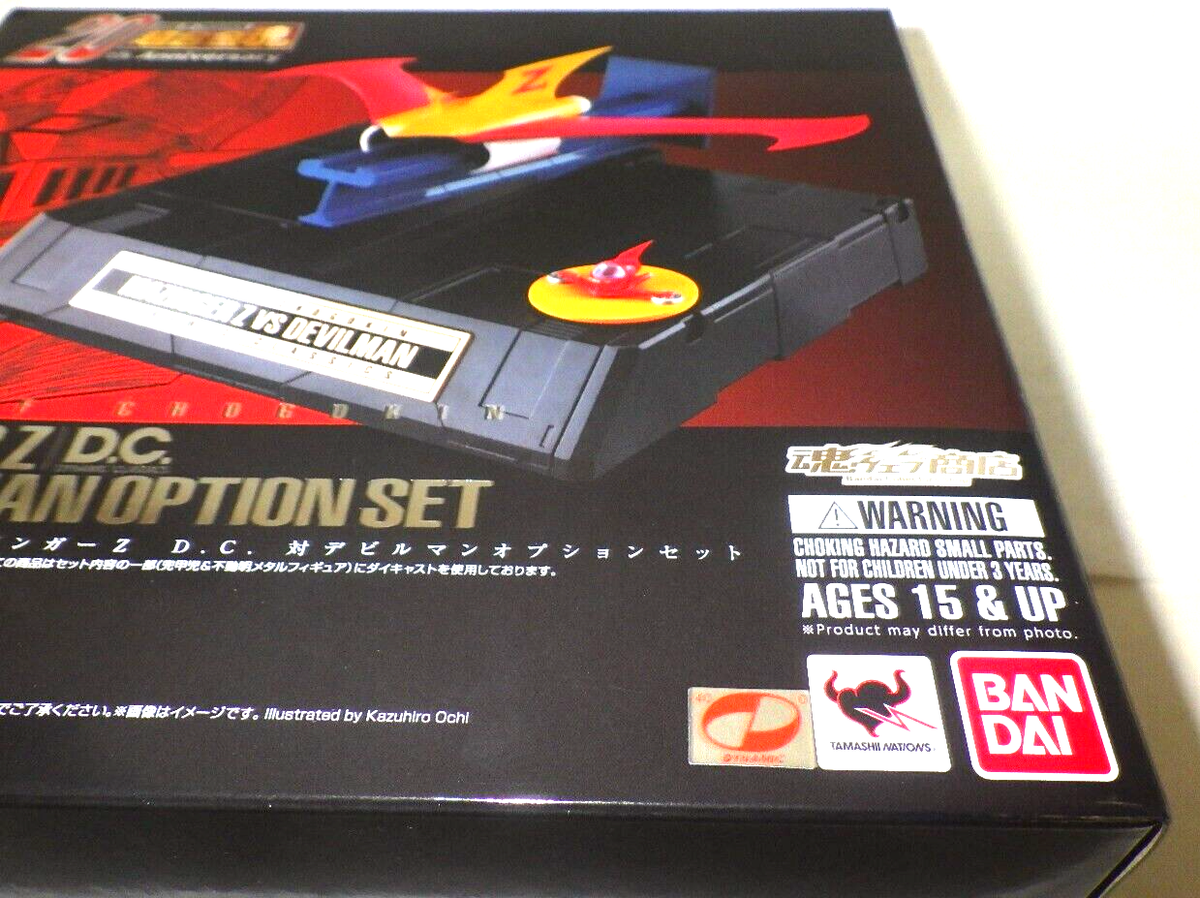 Bandai Soul of Chogokin GX-70VS Mazinger Z D.C. vs Devilman Option