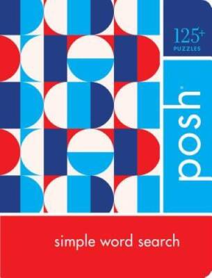 #ad Posh Simple Word Search: 125 Puzzles Spiral bound GOOD $4.18
