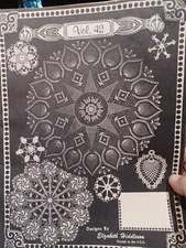 Elizabeth Hiddleson Crochet Designs Booklet Volume 42 Christmas Deer Pineapple 