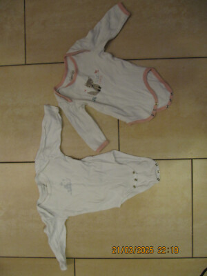 Baby zwei Langarmbodies Größe 62/68 impidimpi Seasons