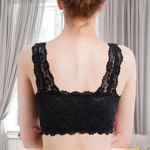 Damen Spitzen BH Reißverschluss Frontverschluss Bügel BH Bralette mit Frontreißverschluss - Bild 9 von 34