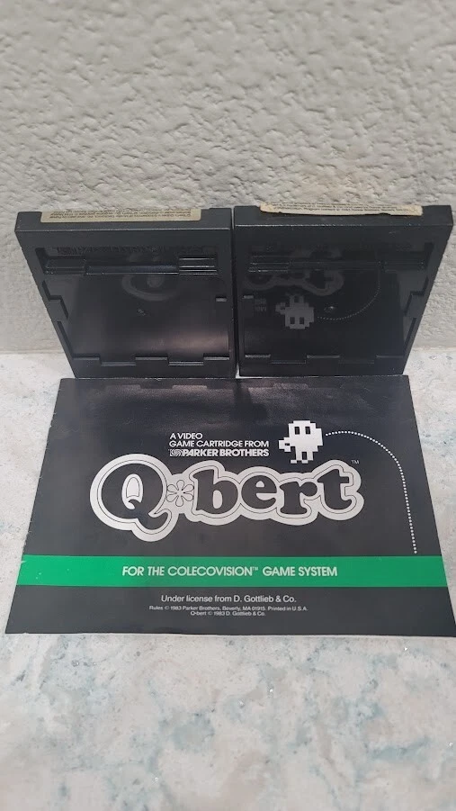 ColecoVision | Q*BERT’S QUBES Cartridge Only | & Q*BERT Game & Manual - Tested🔥 - Image 2 of 3