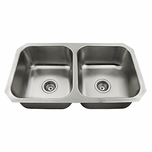 Franke Dual Mount Stainless Steel 33x19x9 Double Bowl Kitchen Sink