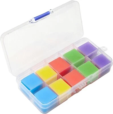 100 Pcs Wax Pads for 5D Diamond Art Glue Clay Square Gem Arts DIY Accessories UK