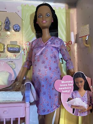 Barbie Happy Family ~ 2002 Controversial Pregnant Midge & Baby Girl #56663  NRFB 74299566639