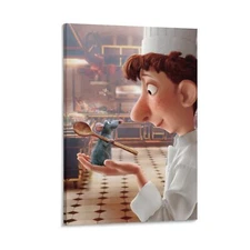 Ratatouille Movie Poster Canvas Art Wall Painting Poster Print