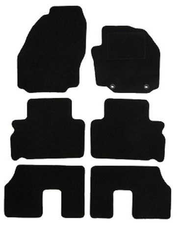 Alfombrillas coche ford galaxy 2006-2014 6 piezas a medida en goma con 2 clips - Imagen 3 de 5
