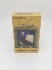 Timeless Piano Favorites Moonlight Piano 2 Cassette Set - Used  53