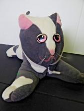 1985 Tonka Pound Purries Pur-r-ries STRIPED Tiger CAT 12" PLUSH vintage