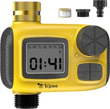 Sprinkler Timer for Outdoor,2025 Brass Inlet Release Water Timer for Garden Irri