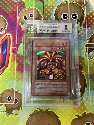 Yugioh BGS 8 Exodia The Forbiden One LOB-E101 Unlimited Europe No